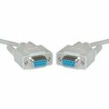 Swe-Tech 3C DB9 Female Serial Cable, DB9 Female, UL rated, 9 Conductor, 1:1, 6 foot FWT10D1-03406